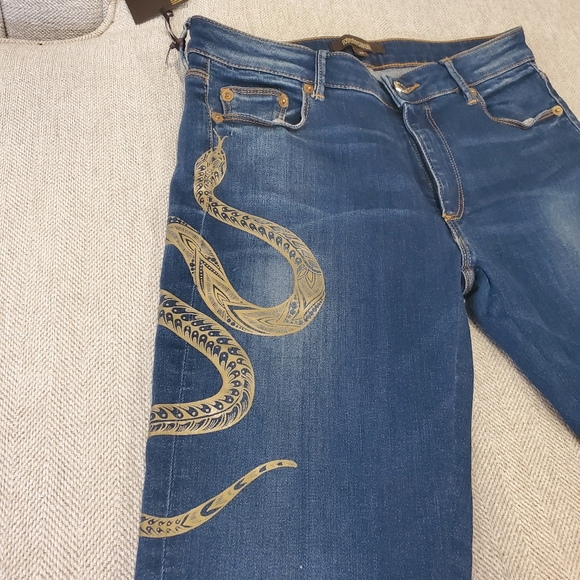 Brand new Roberto Cavalli skinny denim size 40 2 4 - Picture 5 of 15